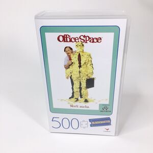 Office Space Movie Poster 500 Piece Jigsaw Puzzle 18" x 24" Blockbuster Cardinal